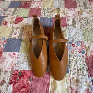 😍 Tan Mary Jane Flats BOGO 😍
